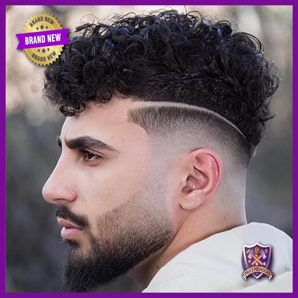 Men's Human Hair Toupee 8x10 Inch Pu Skin Base 6 Inch Length